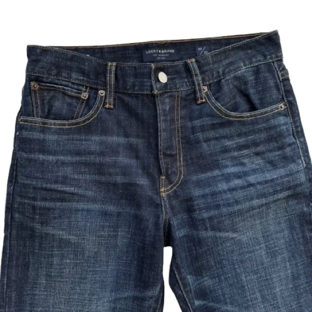 Lucky Brand Jeans Men's 329 Classic Straight Leg Dark Blue Jeans 30X32